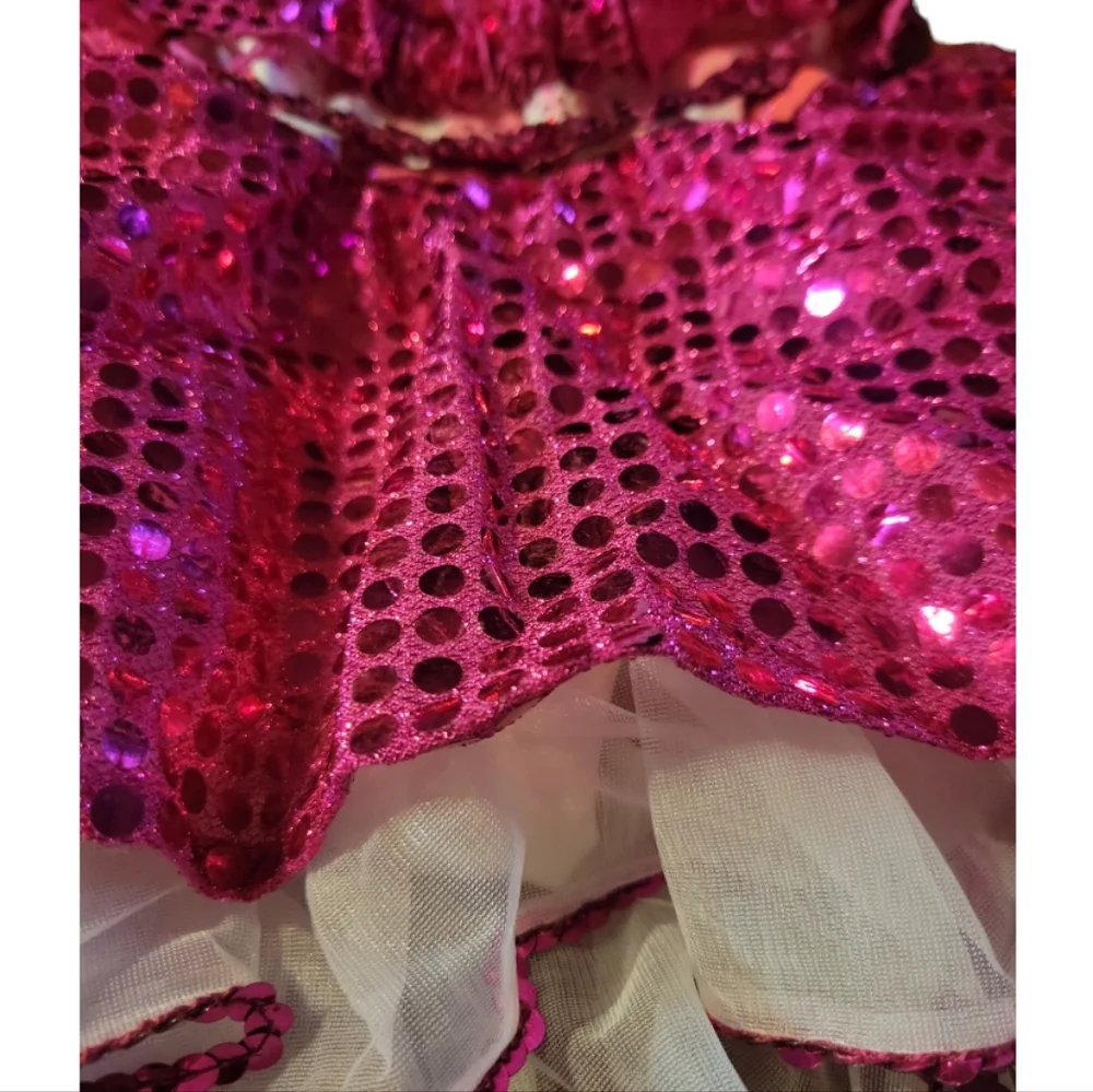 Vtg Dansco Fina Girl's Princess Dance Halloween Costume Theater Play Dress Up